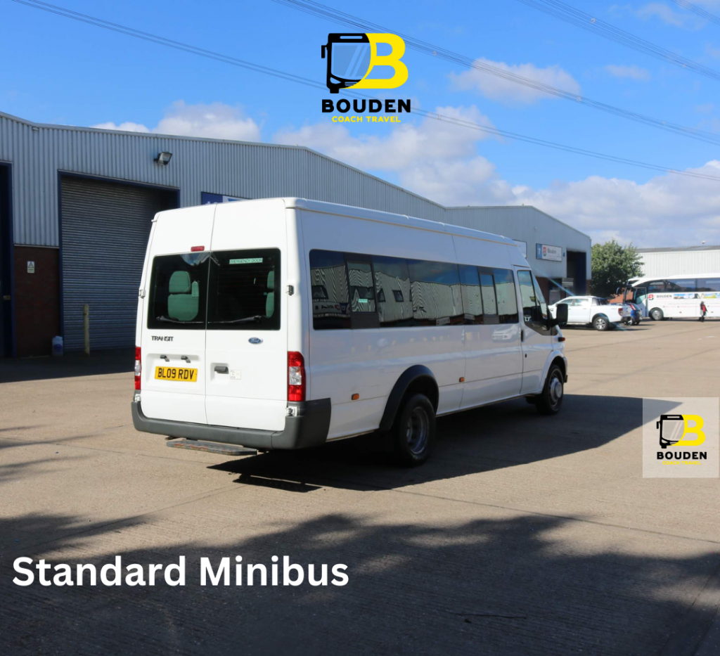 Standard Minibus Hire With Driver - Exterior